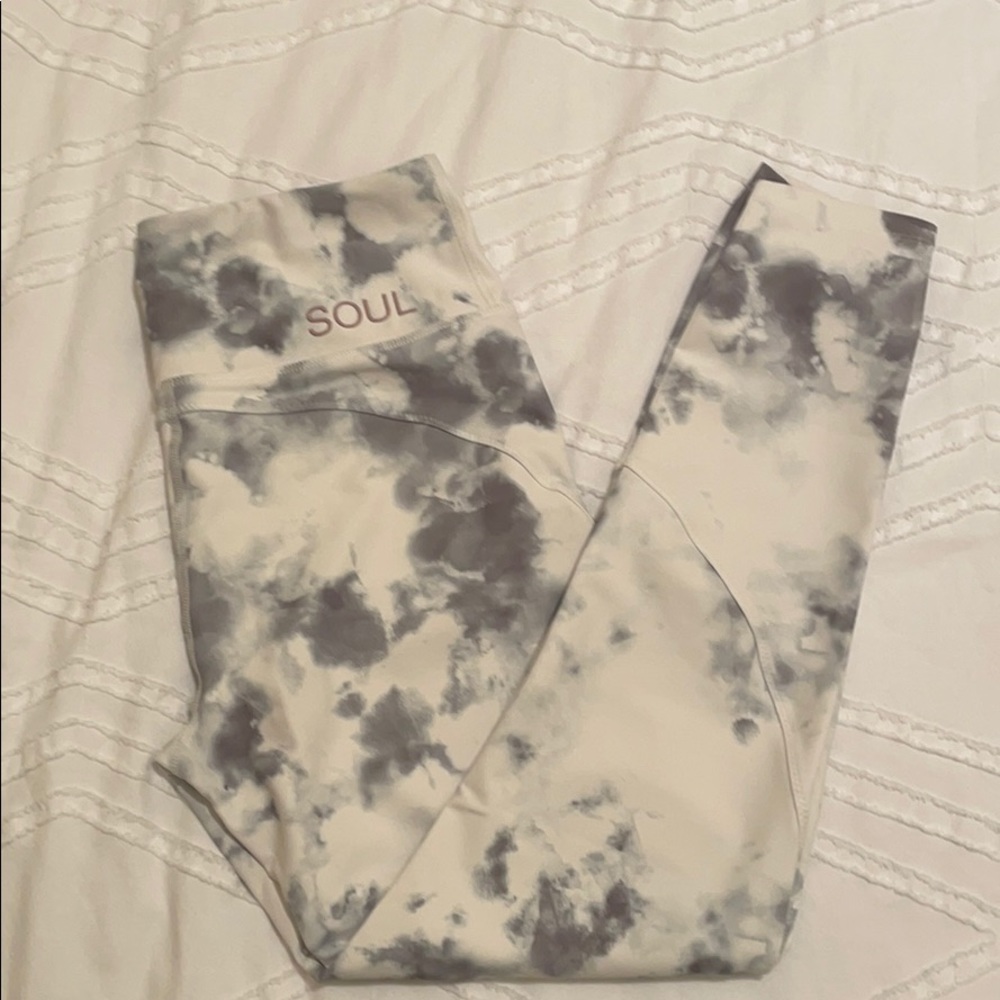 Soulcycle Marble Tie Dye Leggings